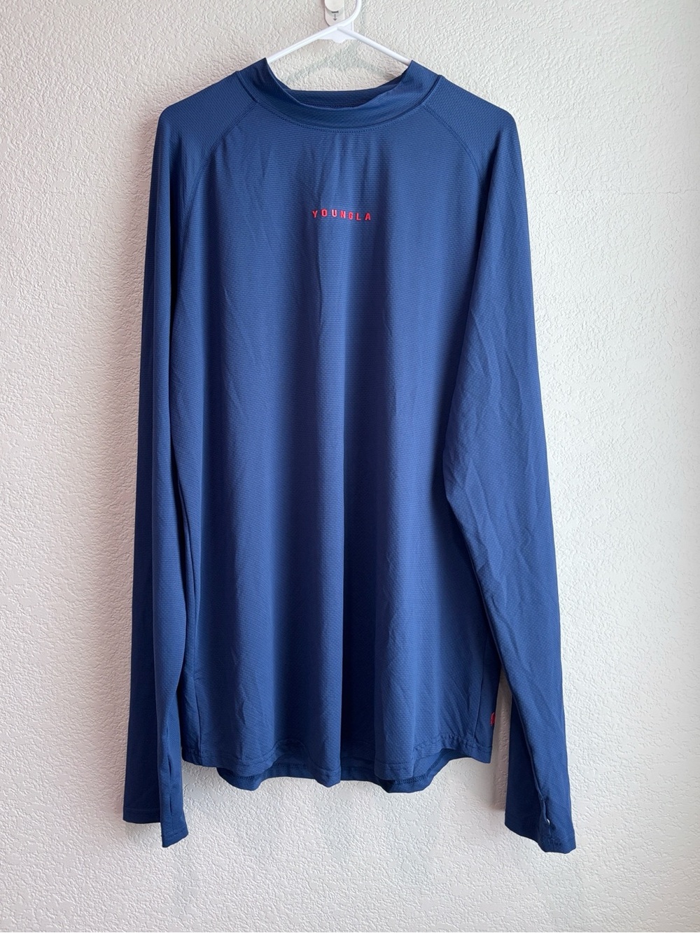 Men’s YoungLA 808 High Neck Compression Athletic Performance Shirt Size XL